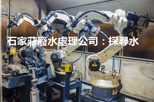 石家莊廢水處理公司：探尋水資源可持續(xù)利用之路？